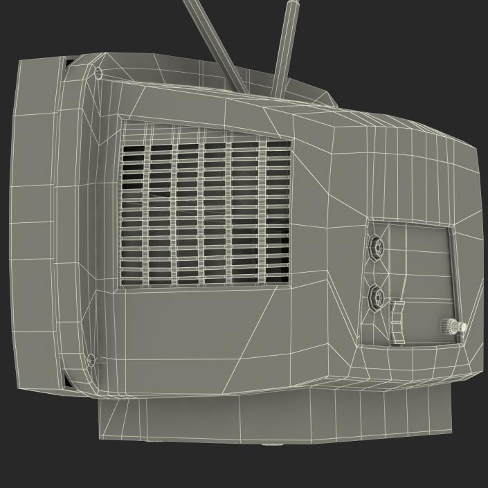 3D model Retro TV