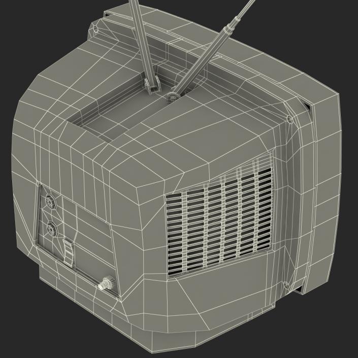 3D model Retro TV