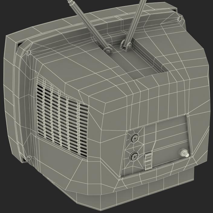 3D model Retro TV