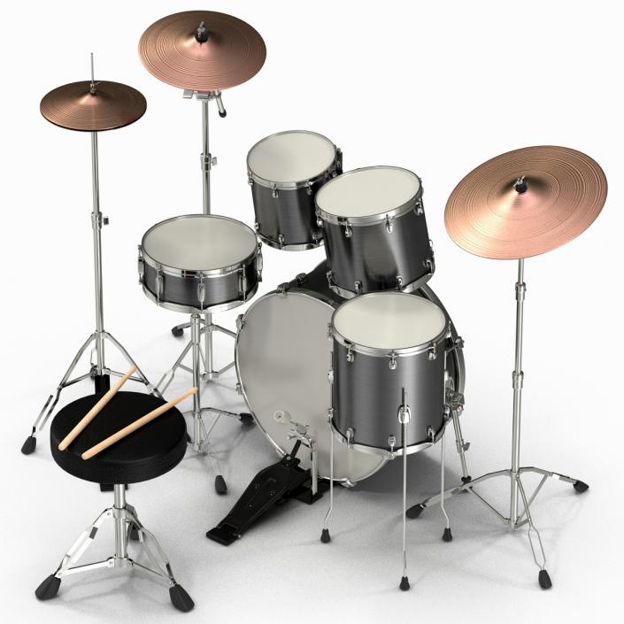 3D model Drum Kit