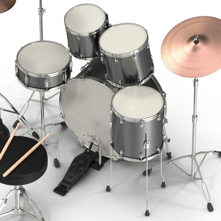 3D model Drum Kit