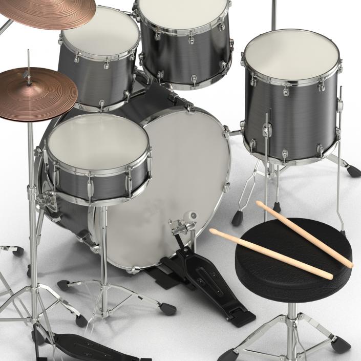 3D model Drum Kit