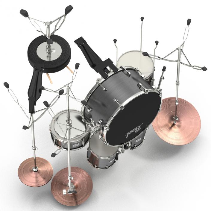 3D model Drum Kit