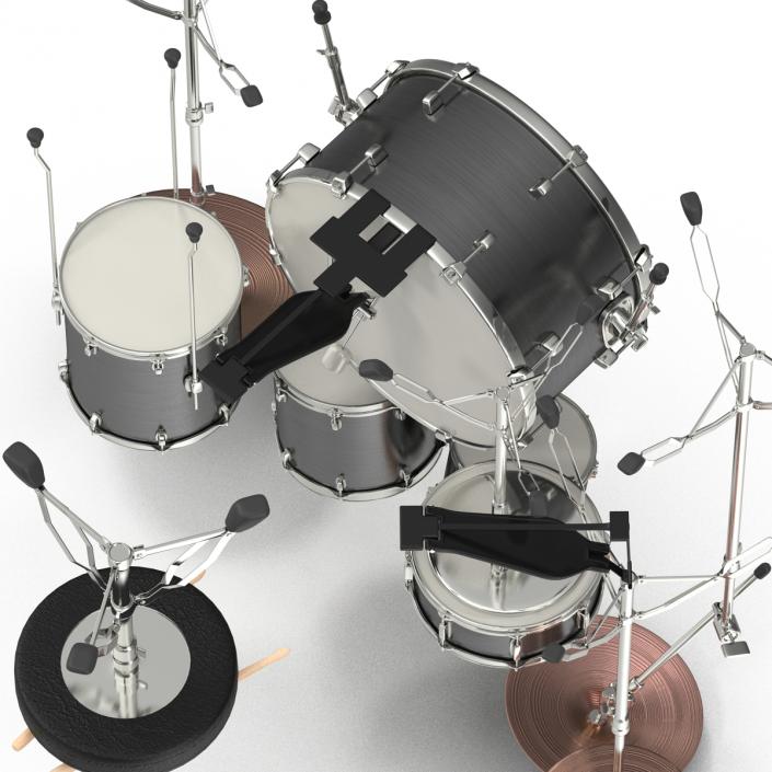 3D model Drum Kit