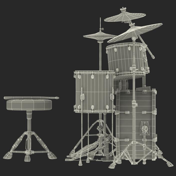 3D model Drum Kit