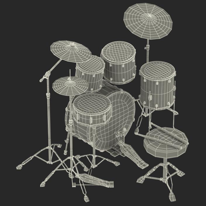 3D model Drum Kit