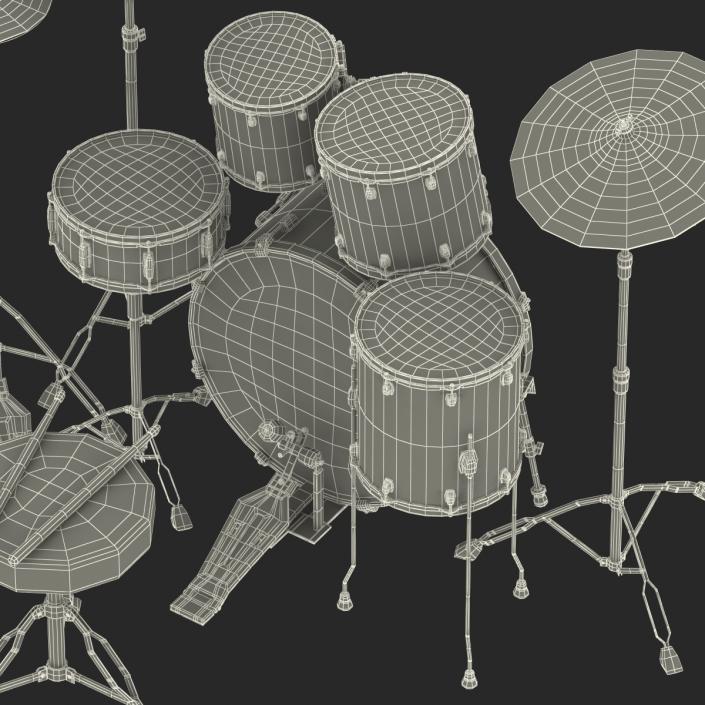 3D model Drum Kit