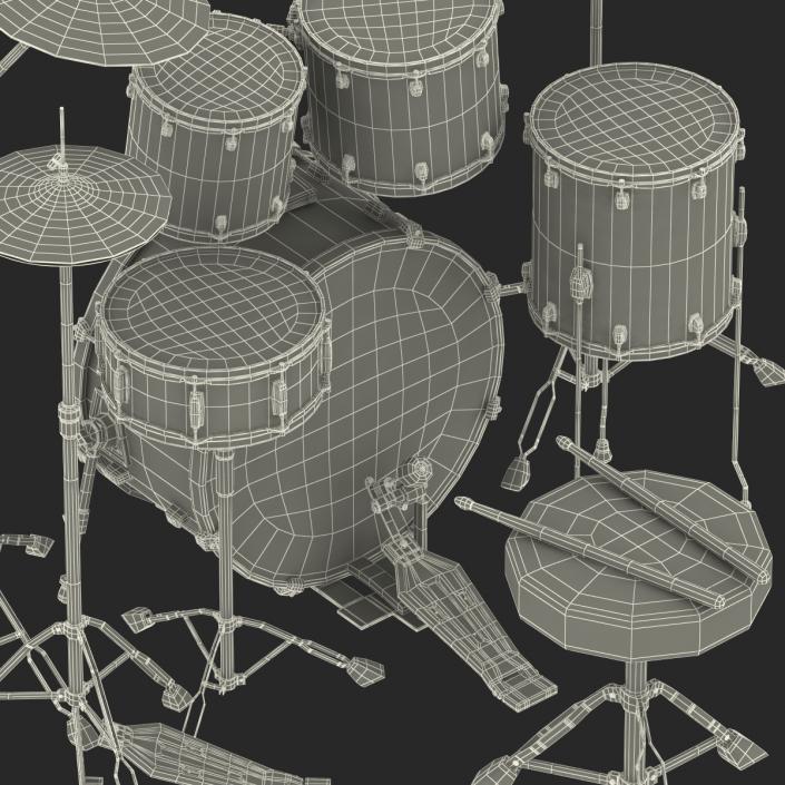 3D model Drum Kit