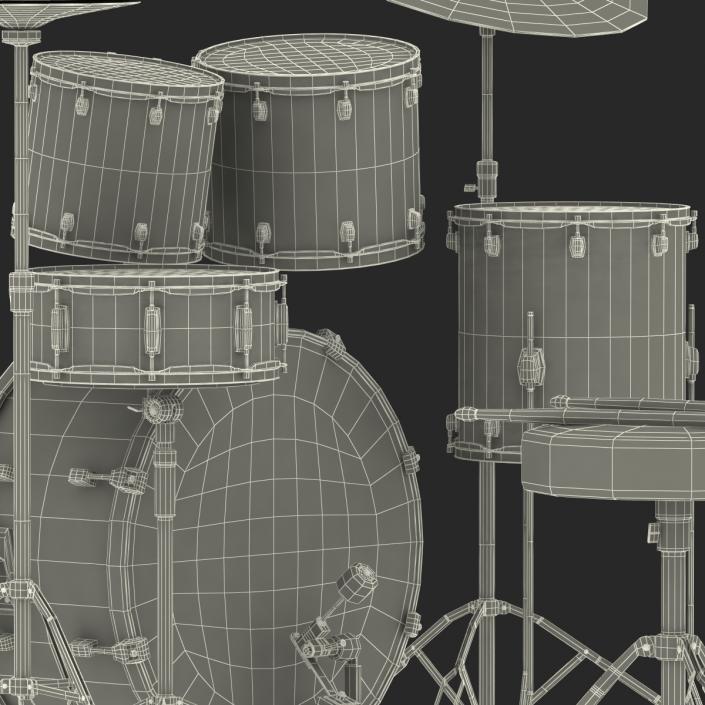 3D model Drum Kit