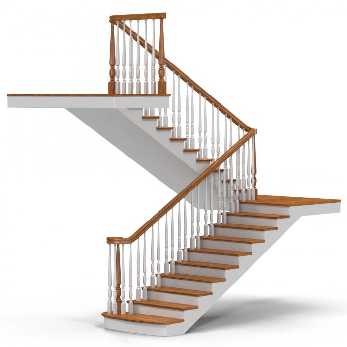 3D model Stairs 3