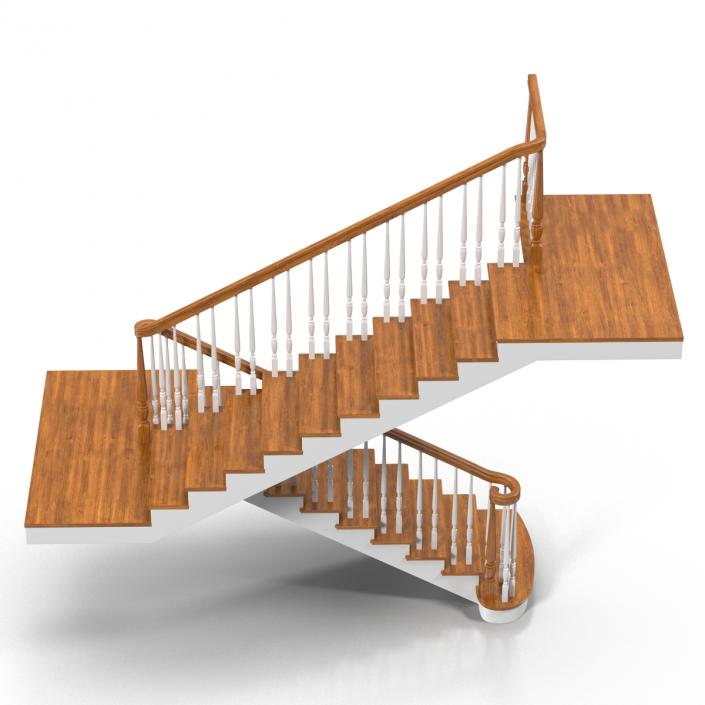 3D model Stairs 3