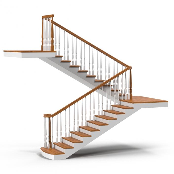 3D model Stairs 3