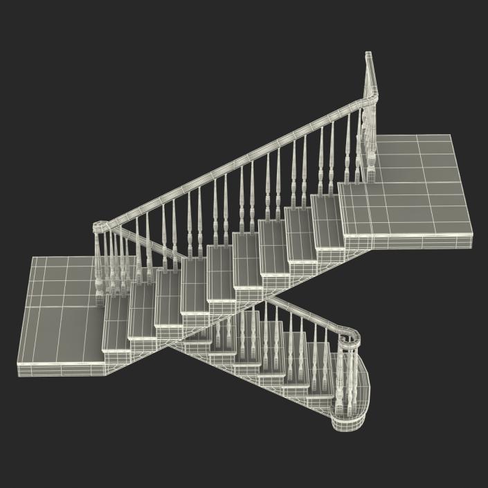 3D model Stairs 3