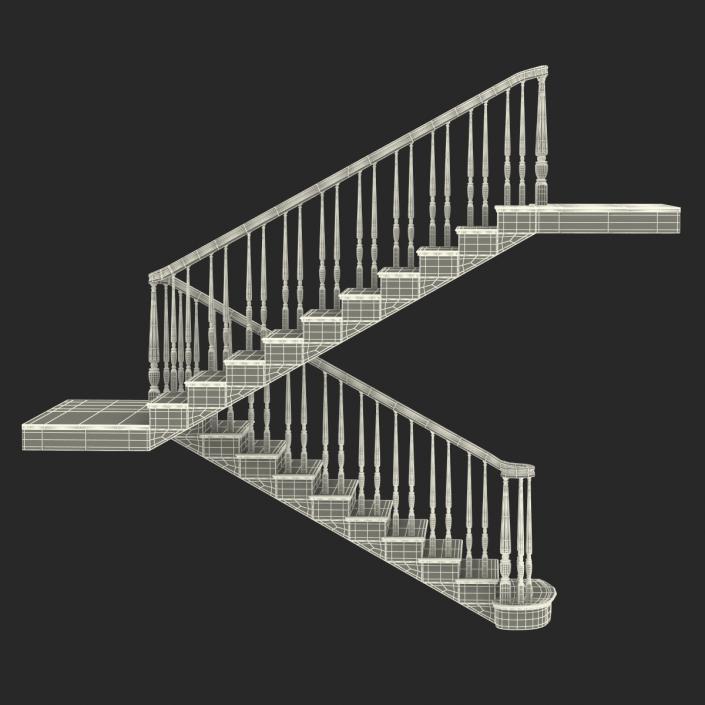 3D model Stairs 3