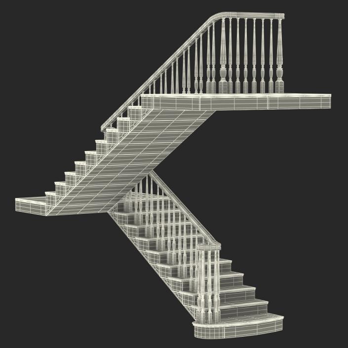 3D model Stairs 3