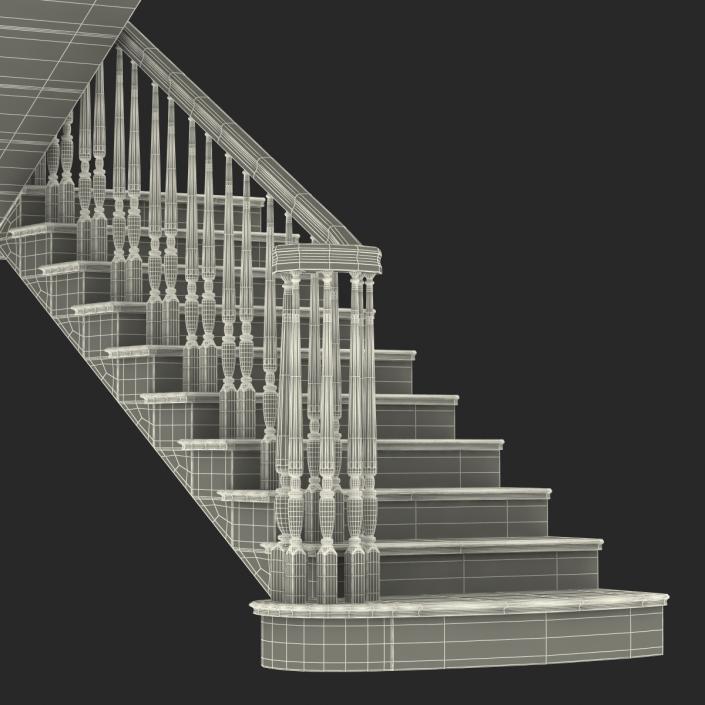 3D model Stairs 3