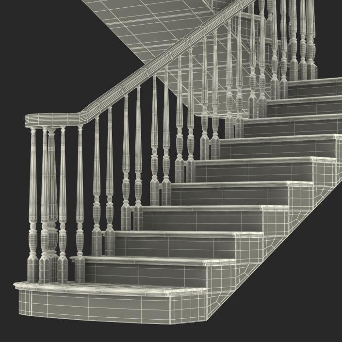 3D model Stairs 3