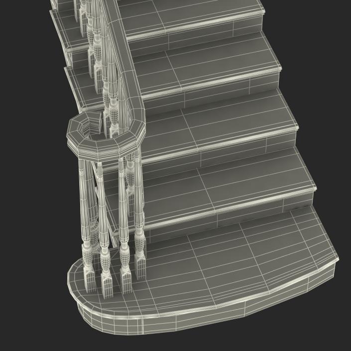 3D model Stairs 3