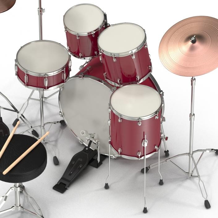 3D model Drum Kit 2