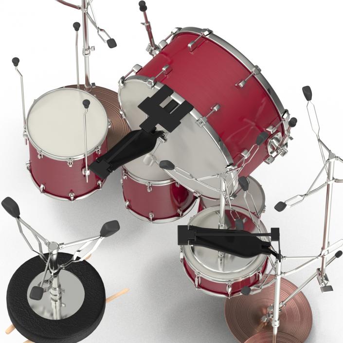 3D model Drum Kit 2