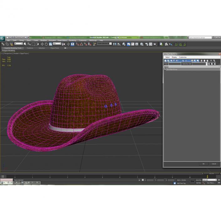 3D model Cowboy Hat