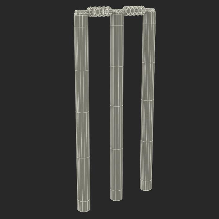 Cricket Wicket 3D model