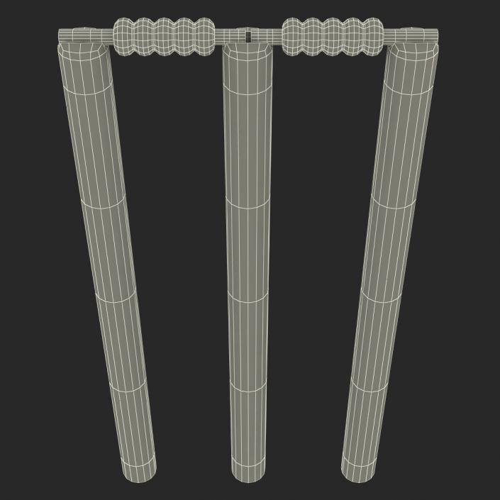 Cricket Wicket 3D model