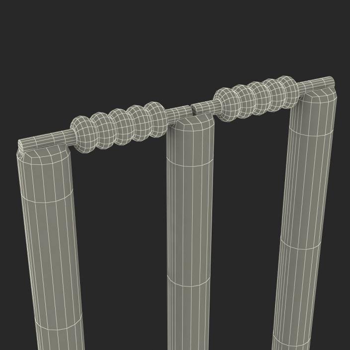 Cricket Wicket 3D model