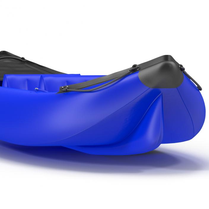 3D Inflatable Kayak 3 Blue model