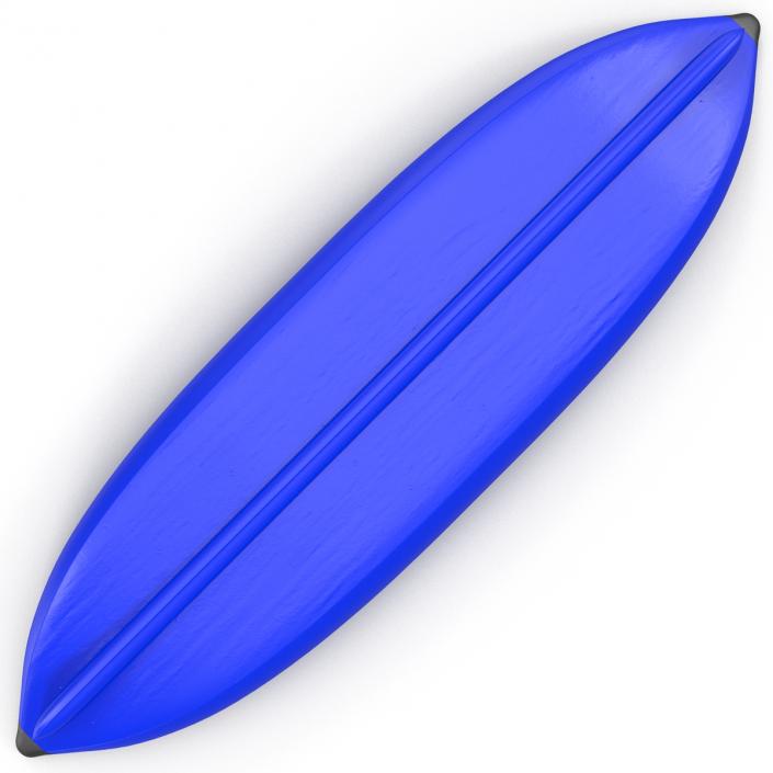 3D Inflatable Kayak 3 Blue model