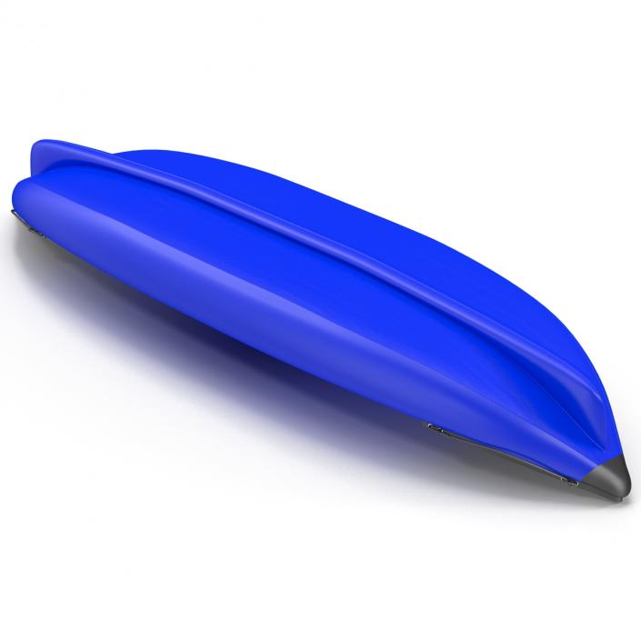 3D Inflatable Kayak 3 Blue model