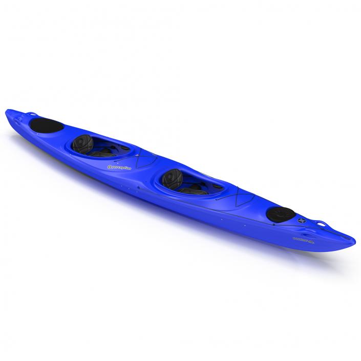 Kayak 2 Blue 3D