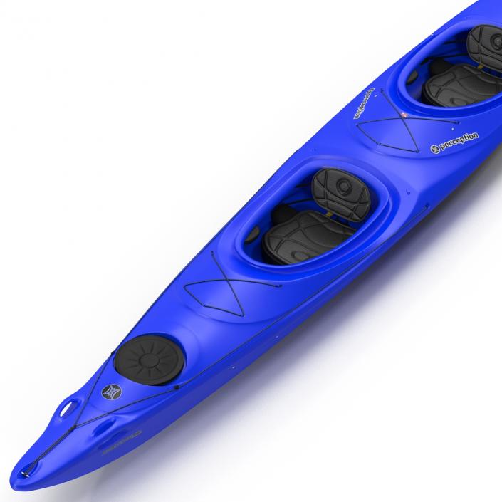 Kayak 2 Blue 3D