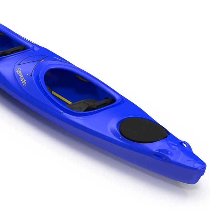 Kayak 2 Blue 3D