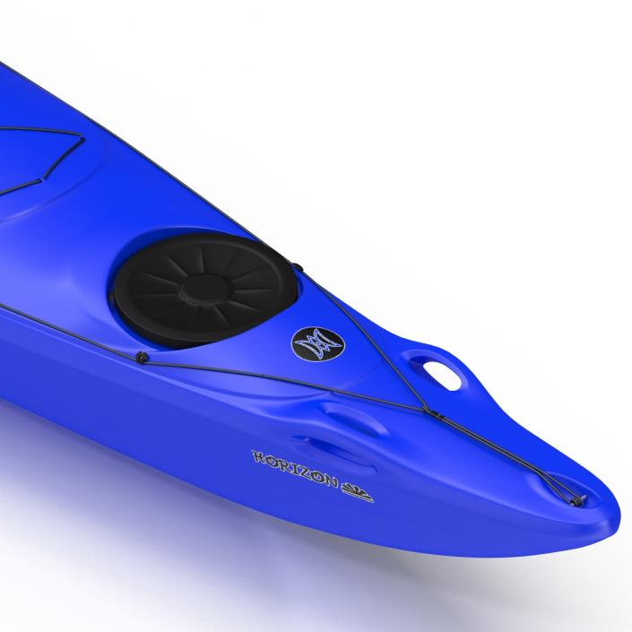 Kayak 2 Blue 3D