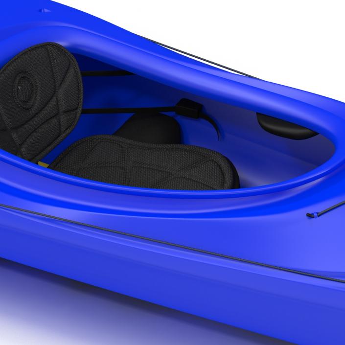 Kayak 2 Blue 3D