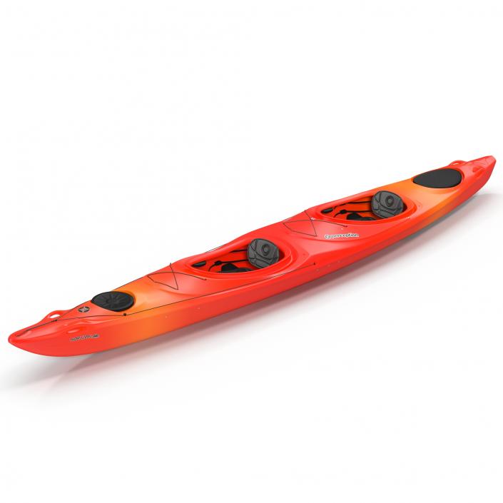 3D Kayak 2 Red