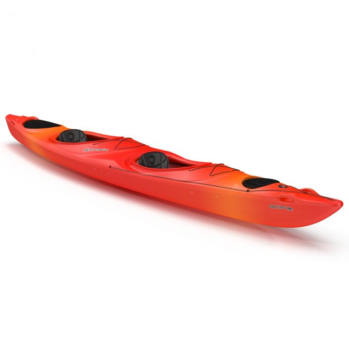 3D Kayak 2 Red