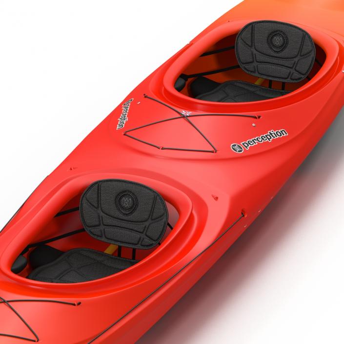 3D Kayak 2 Red