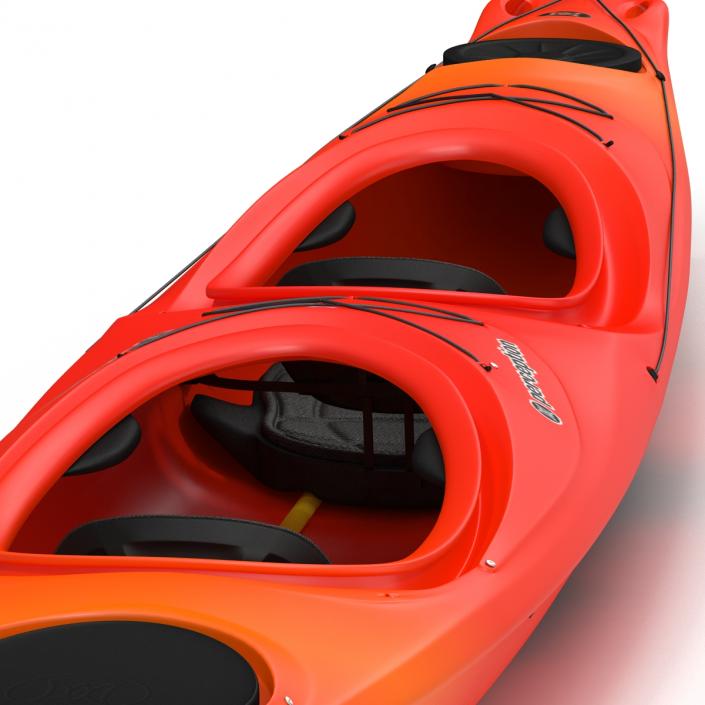 3D Kayak 2 Red