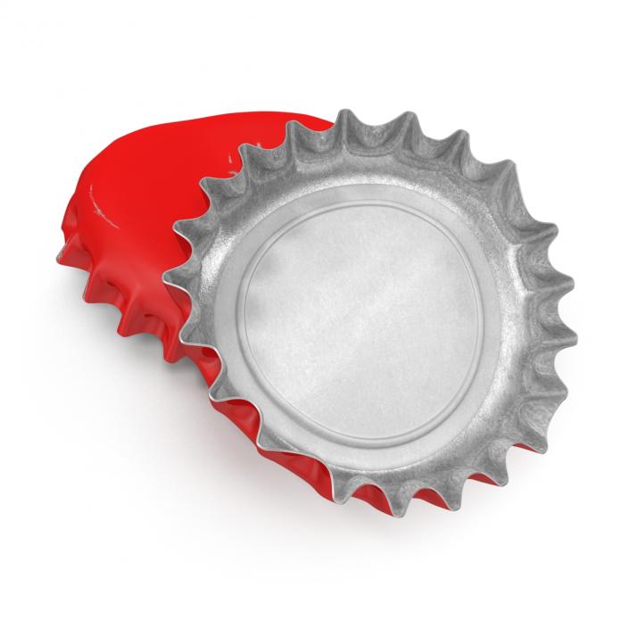 3D Old Bottle Cap 3