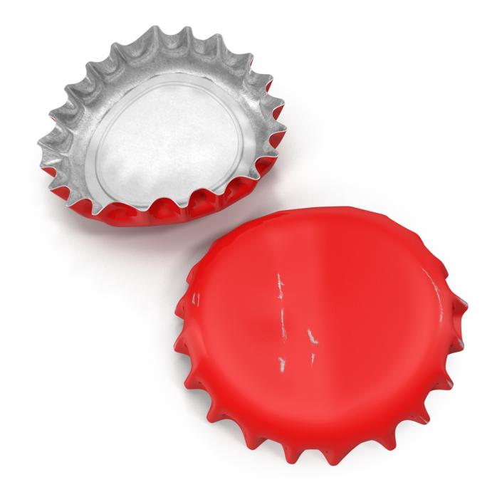 3D Old Bottle Cap 3