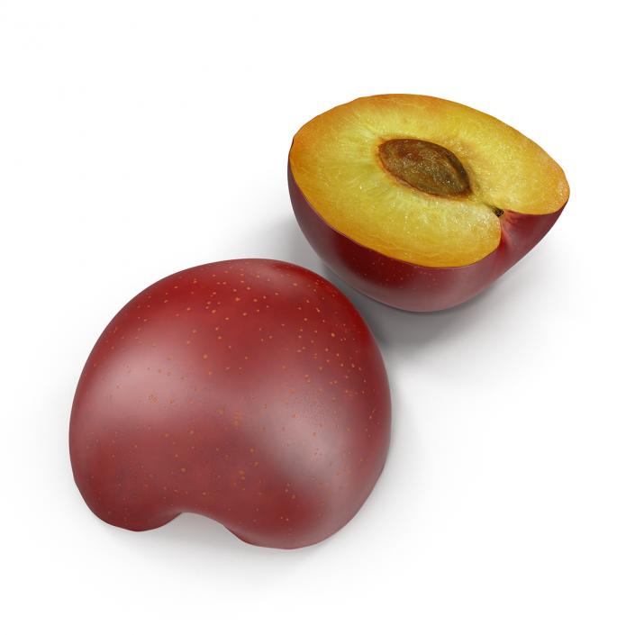 3D Plum Half 4