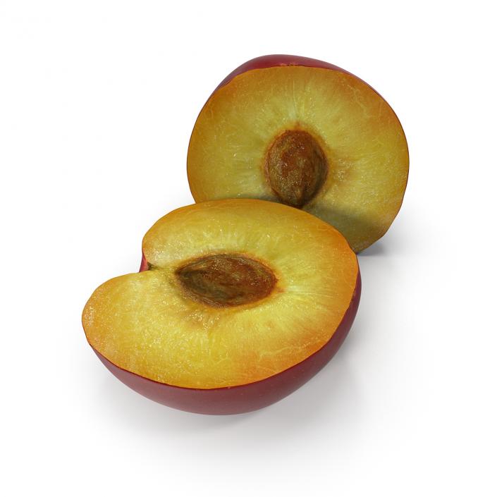 3D Plum Half 4