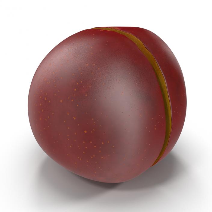 3D Plum Half 4