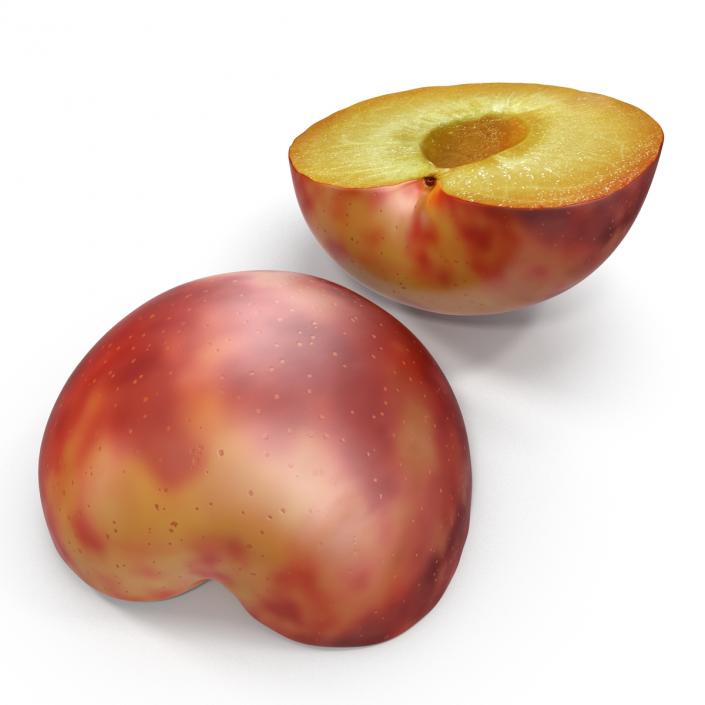 3D Plum Half 2