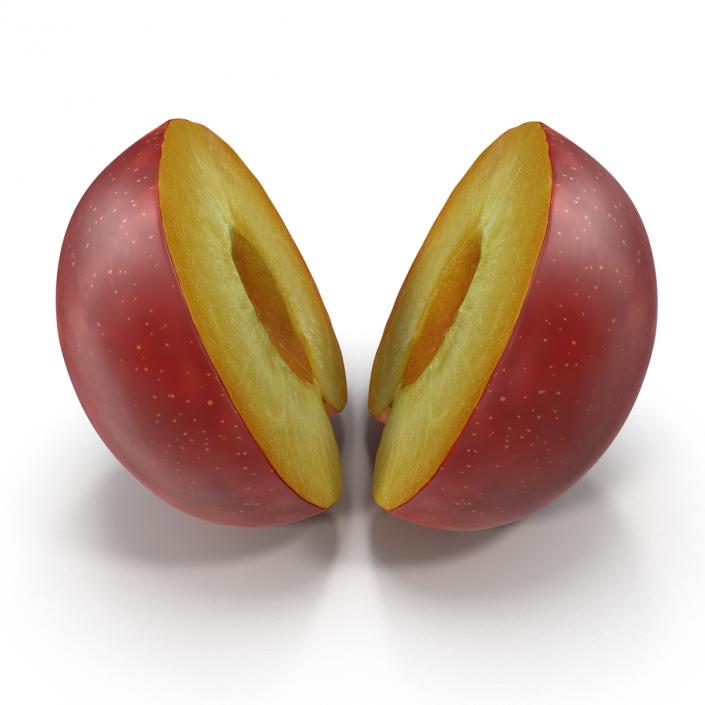 3D Plum Half 2