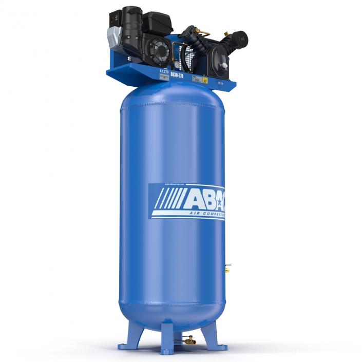 3D Vertical Air Compressor Abac model