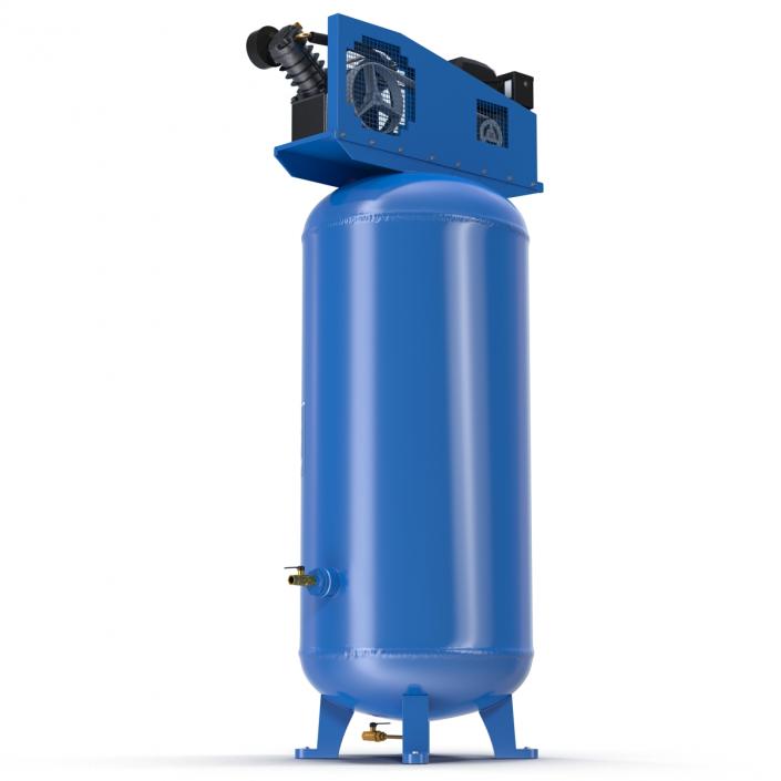 3D Vertical Air Compressor Abac model