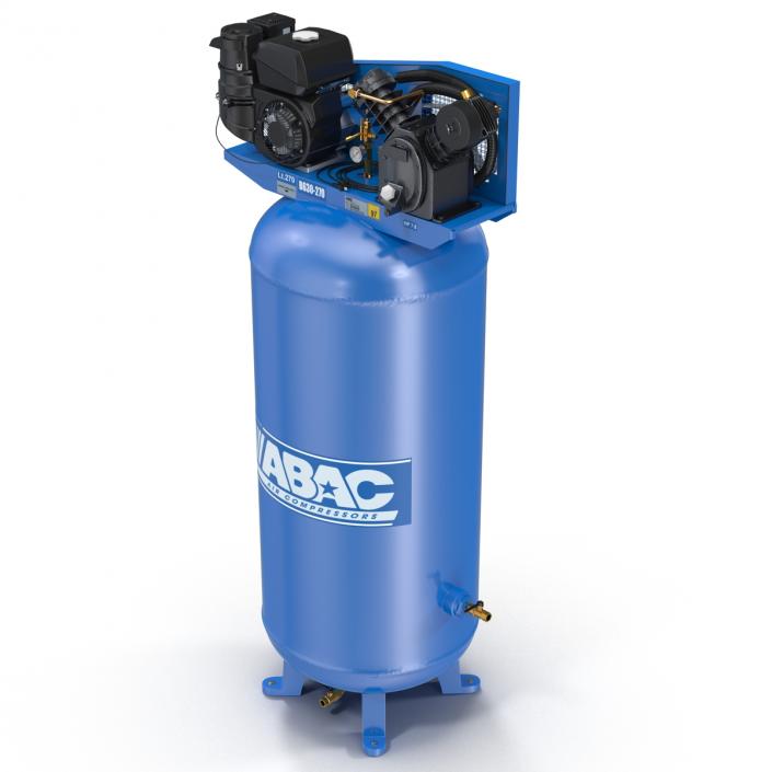 3D Vertical Air Compressor Abac model